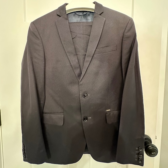 Zara Mens Suit Jacket Blazer & Pants - Picture 1 of 4